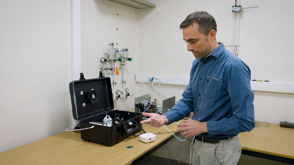ILVO, the Flemish regional research institute for the agricultural industry, has assisted industrial farmers in more accurately measuring ammonia emissions in poultry and pig farms using VOCSens' gas measurement technology